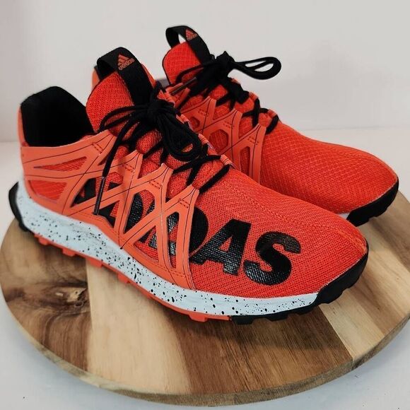 Adidas Men\'s Vigor Bounce Trail Runner Mens Size 9 Red/Black main image 4